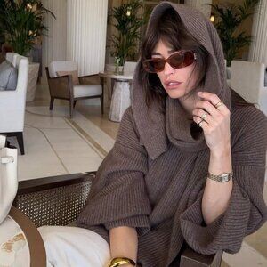 🕶️ New Miu Miu MU08YS 4BW2Z1 Sunglasses - Light Havana Frame, Brown Lenses